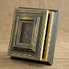 #TC-2202100                $50.88
  Multi purpose velvet lined box with cross shadwo box lid.  Perfect for jewwlry, photos, & more.  11.25" x 9.75" x 4"
