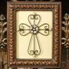 #TC-2202445               $31.80
Metal Cross Shadow Box with Creme Background
10.25" x 12.75"