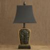 #TC-9800730           $95.40
Floral Carved Lamp  25" Tall
