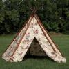 #TC-6500200         $137.80
Children's Teepee
4 foot high with 5.5 x 5.5 foot of playing space on the inside.
Shipped in a displayable box.