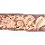 Carving Pattern:
     Poppy LU-CB1130

Item # 731           $235.00

Photo is A LOT lighter then actual belt.
Dark dark Mahogny Belt  with tan design