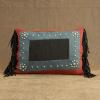 Tri-colored Studded with fringe
10." x 14"

#TC-4500700

$