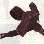 Example of 

TL44450-01 Holster                               $105.00
and
Tl44449-01  Belt Durango
                                   $160.00   up to 46"