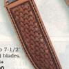Sample Pattern
up to 7 1/2" blade
kit# TL41123-00

$35.00 tooled
$25.00 no tooling

All basketweave